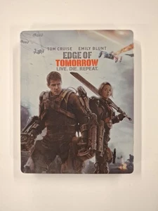 Edge Of Tomorrow Live Die Repeat (4K UHD, Blu-Ray, Digital, STEELBOOK) - Picture 1 of 6