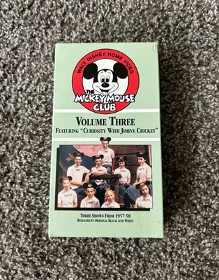 The Mickey Mouse Club: Volume Three (VHS) Disney - Image 1 of 3