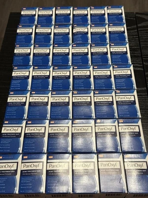 LOT OF 42!! PanOxyl Acne Treatment 1.5oz Bars 10% Benzo. Peroxide Exp. 2/26 NEW - Image 1 of 4