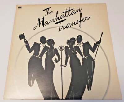 The Manhattan Transfer Self Titled  Jazz 1975 Vinyl LP Atlantic SD 18133 VG+ - Image 1 of 4