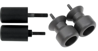 Pro-tek Frame Slider Swing Arm Spool Kit Yamaha 2002 2003 YZF-R1 YZF R1 Black - Image 1 of 4