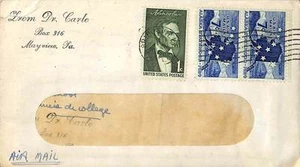 USA / PHILATÉLIE / ENVELOPPE AVEC TIMBRES / COVER WITH STAMPS 1959 - Picture 1 of 1