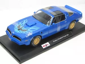1978 Pontiac Firebird Trans AM METALLIC BLUE NEW IN BOX 1:18 - Bild 1 von 5