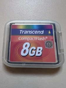 CF Card Transcend 8GB 133x - Picture 1 of 4