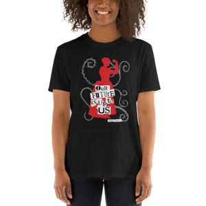 Enola Holmes Our Future is Up to Us Girl Power Unisex t-shirt Gothic Victorian - Picture 1 of 9