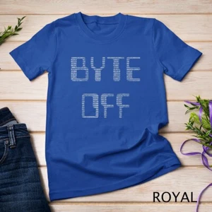 Byte Off Divertido Programador Computadora Código Binario Camiseta Unisex Camiseta - Imagen 1 de 15
