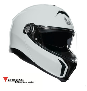 AGV TourModular Solid Stelvio White Touring Urban System Helmet E2206 L