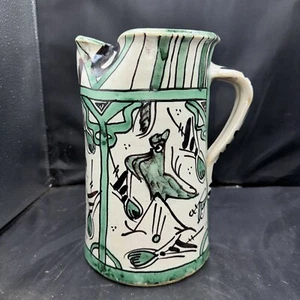 Pitcher, Collectible, Domingo Punter Ceramics, Signed, Spanish Vintage Vase - Picture 1 of 8