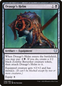 x4 Draugr's Helm KHM MTG Kaldheim 88/285 UNCOMMON M/NM 4x - Picture 1 of 1