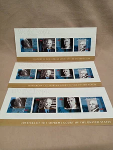 USPS BRIEFMARKEN - POSTFRISCH 3 BLÄTTER RICHTER DES OBERSTEN GERICHTSHOFS 44¢ 4422 (SH222) - Bild 1 von 1
