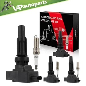 4 For 2019-2023 Ford Edge 2.0L L4 Ignition Coil & Spark Plug UF855 - Picture 1 of 11