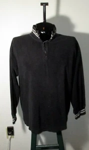 J. CREW Sport Vintage Blue 1/2 Zip Jersey Sweatshirt Mens' Size XL - Picture 1 of 6