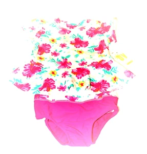 GIRLS 2 PIECE SWIMSUIT UPF50 - Picture 1 of 1