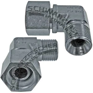 Einstellbare Winkelverschraubung BSP Adapter Zoll Hydraulik Größe wählbar - Bild 1 von 7
