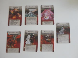 Zombicide White Death Kickstarter Exclusive replacement cards MD2/Green Horde x7 - Picture 1 of 2