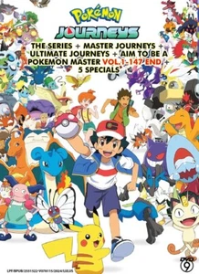 Anime DVD Pokemon Journeys + Master + Ultimate (Vol.1-147 End + 5 Specials) - Picture 1 of 3