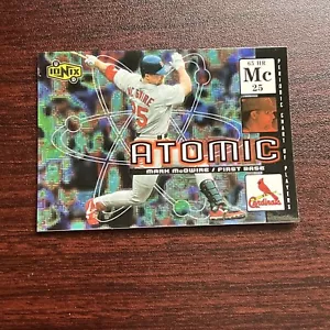 2000 UD Ionix Atomic #A2 Mark McGwire - Picture 1 of 2