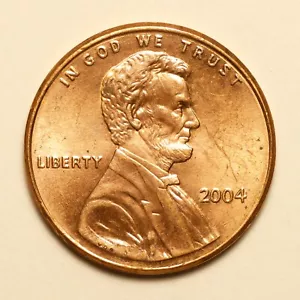 2004-P Lincoln Cent Doubled Die Obverse & Reverse 1DO-008/1DR-019 - Picture 1 of 4