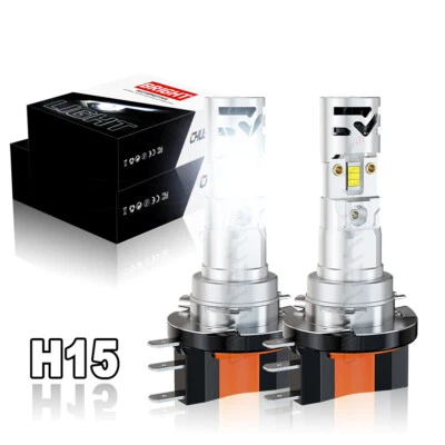 Para Freightliner Sprinter 2500 H15 2021 Blanco 2x Bombillas Cabeza Luz Lámpara de haz alto Foto 1 de 4