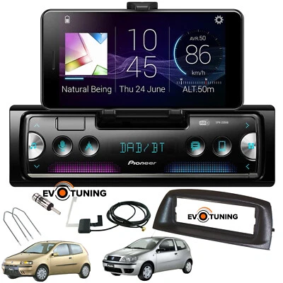 Autoradio Pioneer SPH-20DAB per Fiat Punto 188 Kit Antenna DAB + Mascherina - Immagine 1 di 4
