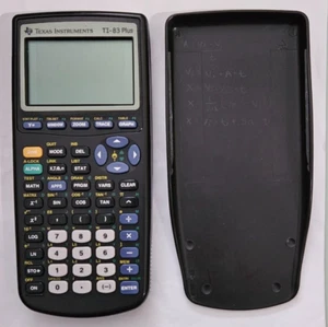 texas instruments TI-83 PLUS TI 83 graphing calculator black PARTS ONLY - Picture 1 of 5