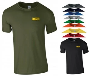 Gangster T-Shirt Tasche Gangsta Mafia Rap Musik TV Serie lustig Geschenk Männer T-Shirt Top - Bild 1 von 10