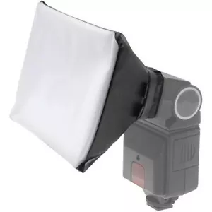DIFFUSORE SOFTBOX FLASH PER CANON SPEEDLITE 320EX 270EX 90EX 580EX 430EX - Foto 1 di 7