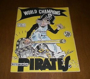 1961 PITTSBURGH PIRATES OFFICIAL YEARBOOK  - Picture 1 of 1