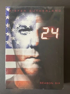24 - Season 6 (DVD, 7-Disc Set) - New & Sealed - Kiefer Sutherland Regina King - Picture 1 of 4