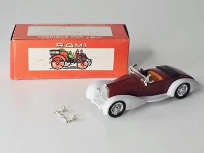 Rami JMK - 1932  Delage Torpedo Roadster - 1:43 With Box - Broken Headlight - Image 1 of 4
