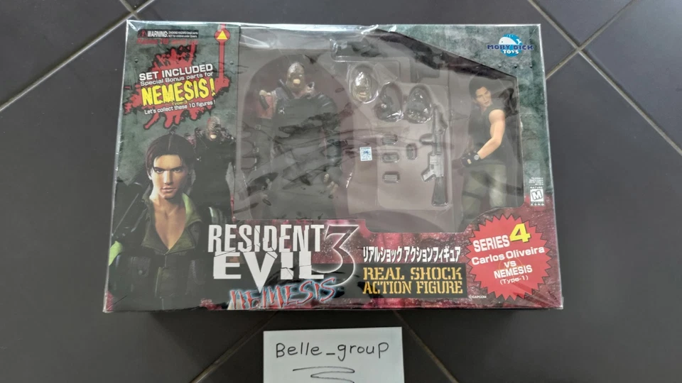 Resident Evil 3 Карлос Оливейра против Немезиды Набор Фигурок Capcom серия 4 Редкие - Изображение 1 из 1
