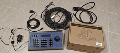 HuddleCamHD 3rd Gen Controller w/Joystick HC-JOY-G3 RS232/422/485 w/Video Camera - Image 1 of 4