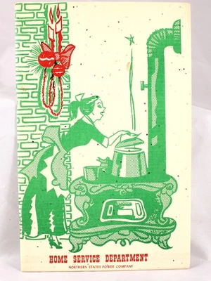 Northern States Power Company Home Service Department Adv Holiday Cookbook - Image 1 of 3