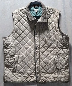 Giubbotto golf Peter Millar uomo XL marrone Essex trapuntato full zip - Foto 1 di 15