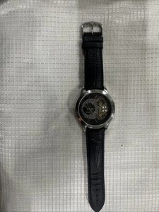 Reloj automático Elgin Lord Open Heart para hombre con correa de cuero FG8004 - Imagen 1 de 7