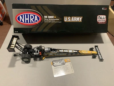 Tony Schumacher 2007 Army Autographed 1:24 NRHA Diecast - Image 1 of 4