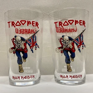 Iron Maiden Glas Pints Trooper Bier Brasilien Bodebrown Exclusive Collect Ed NEUWERTIG - Bild 1 von 14