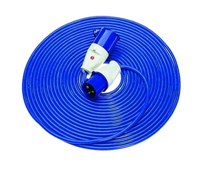 Blue 16 Amp to 16 Amp Extension Leads - Male x Female - with 2.5mm cable - Picture 1 of 1