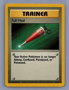 FULL HEAL - 82/102 - Base Set - Pokemon Karte -  - Bild 1 von 2
