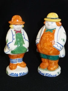 Vintage Royal Copenhagen Denmark Jus LILLE & STORE CLAUS Salt & Pepper Shakers - Picture 1 of 4