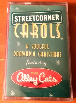 Street Corner Carols, Audio Cassette By The Alley Cats  Christmas Doo Wop SEALED - Image 1 of 2