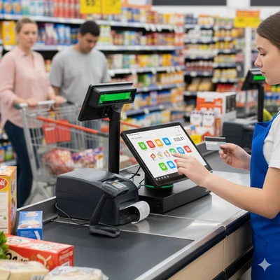 Lenovo Think Smart HUB 500 AIO Touchscreen Core i5 7th Gen 8GB RAM 128GB SSD POS - Image 1 of 4