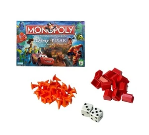 Monopoly 2007 Disney Pixar Edition Replacement Parts Cones, Als Toy Barns & Dice - Picture 1 of 6