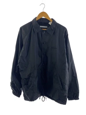 Chaqueta de nailon NEIGHBORHOOD BROOKS-N-JKT, grande, negra, color liso, 211TSNH-JKM01 Foto 1 de 4