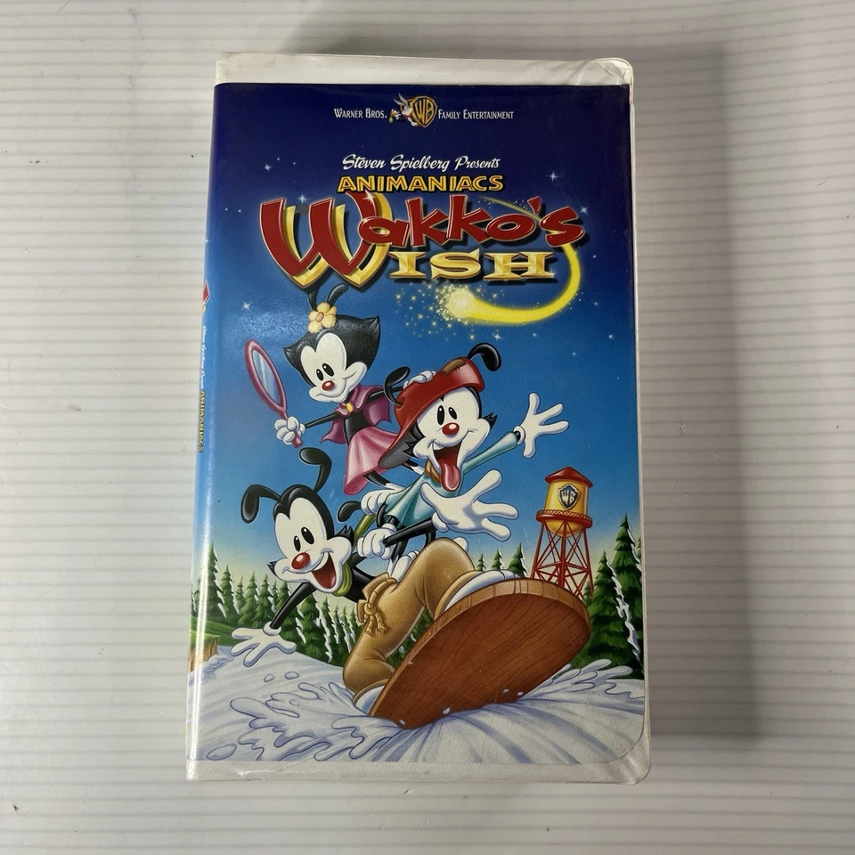Animaniacs - Wakko's Wish (VHS, 1999, Clamshell Case) Good Cond. - Image 1 of 4