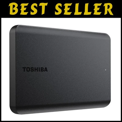 Canvio Basics 2TB USB 3.0 External Drive - Black - Image 1 of 4