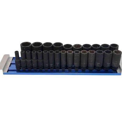 Mac Tools Expert E041639 26-PC 1/2" Drive 6-PT Metric Deep Impact Socket Set  - Image 1 of 4