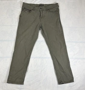 Lucky Brand 36X30 410 Athletic Slim Straight Leg Pants Stretch Green - Picture 1 of 5