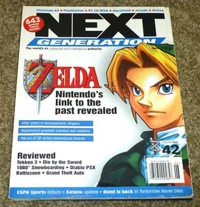 Next Generation Magazine - Volume 4 Issue #42, June 1998, Zelda: Ocarina of Time - Picture 1 of 3
