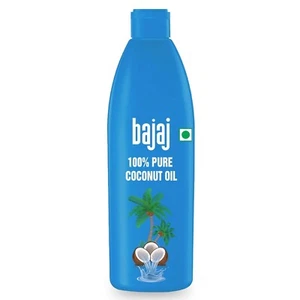 Bajaj 100% Pure Coconut Oil 600 ml - Picture 1 of 5